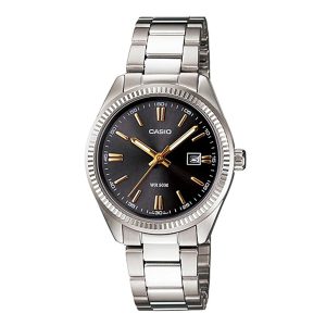 Casio LTP-1302D-1A2 Metal Band Women Watch