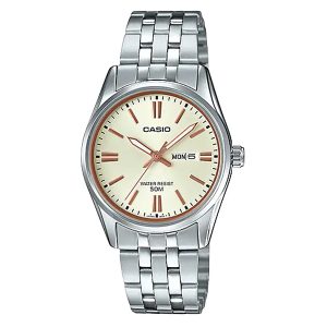Casio LTP-1335D-9AV Metal Band Woman Watch