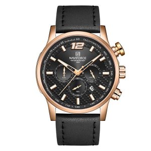 NaviForce 8002 Rose Black Men's Watch