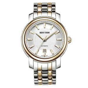 Rhythm A1103S03 Two Tone Gold Chain Automatic Watch For Men’s