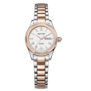 Rhythm A1405S04 Two Tone Chain Automatic Watch For Ladies